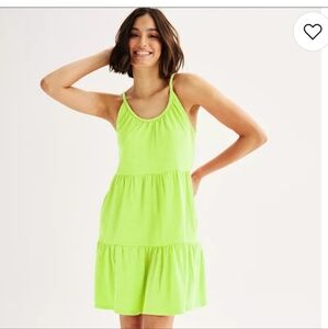SO Maxi Tank Tequila Lime 🍋🟩 Dress Jr.
